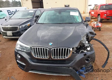 2017 BMW X4 xDrive28I z USA, uszkodzony, nr VIN 5UXXW3C55H0T77889